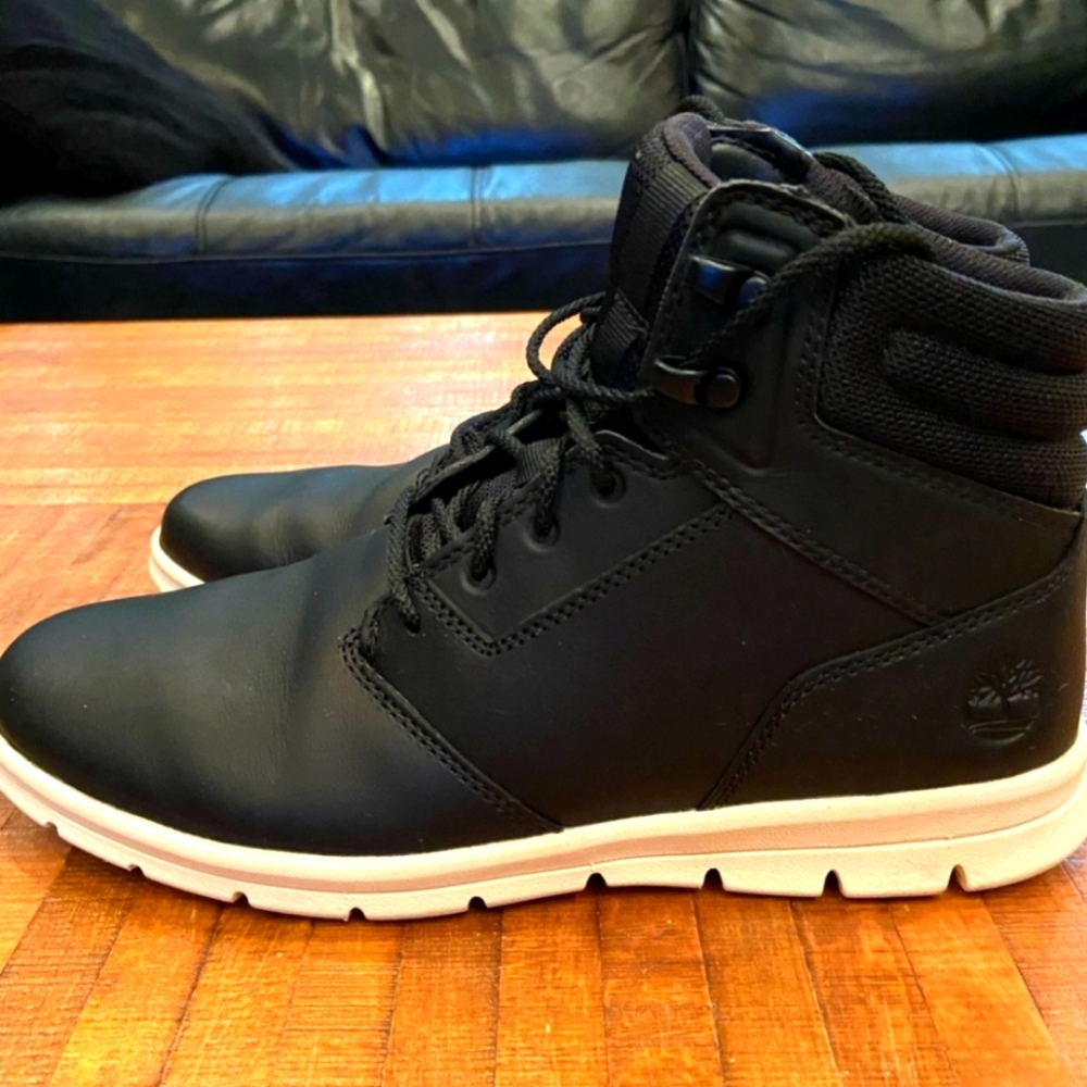 Timberland black waterproof boots